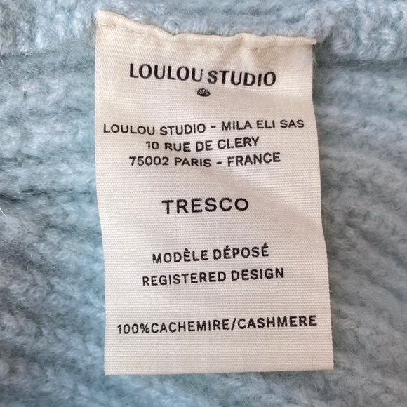 EUC Lou Lou Studio Crew Neck Knit Short Sleeve Sweater in Mint color - Picture 6 of 9